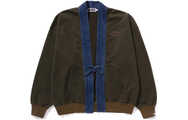 Order BAPE 標誌V領寬鬆版型男士長袖外套 1J70-140-011