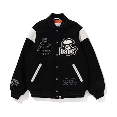 BAPE Long-Sleeve Jacket with Adjustable Shoulder Strap and Single Button 1i80-141-014