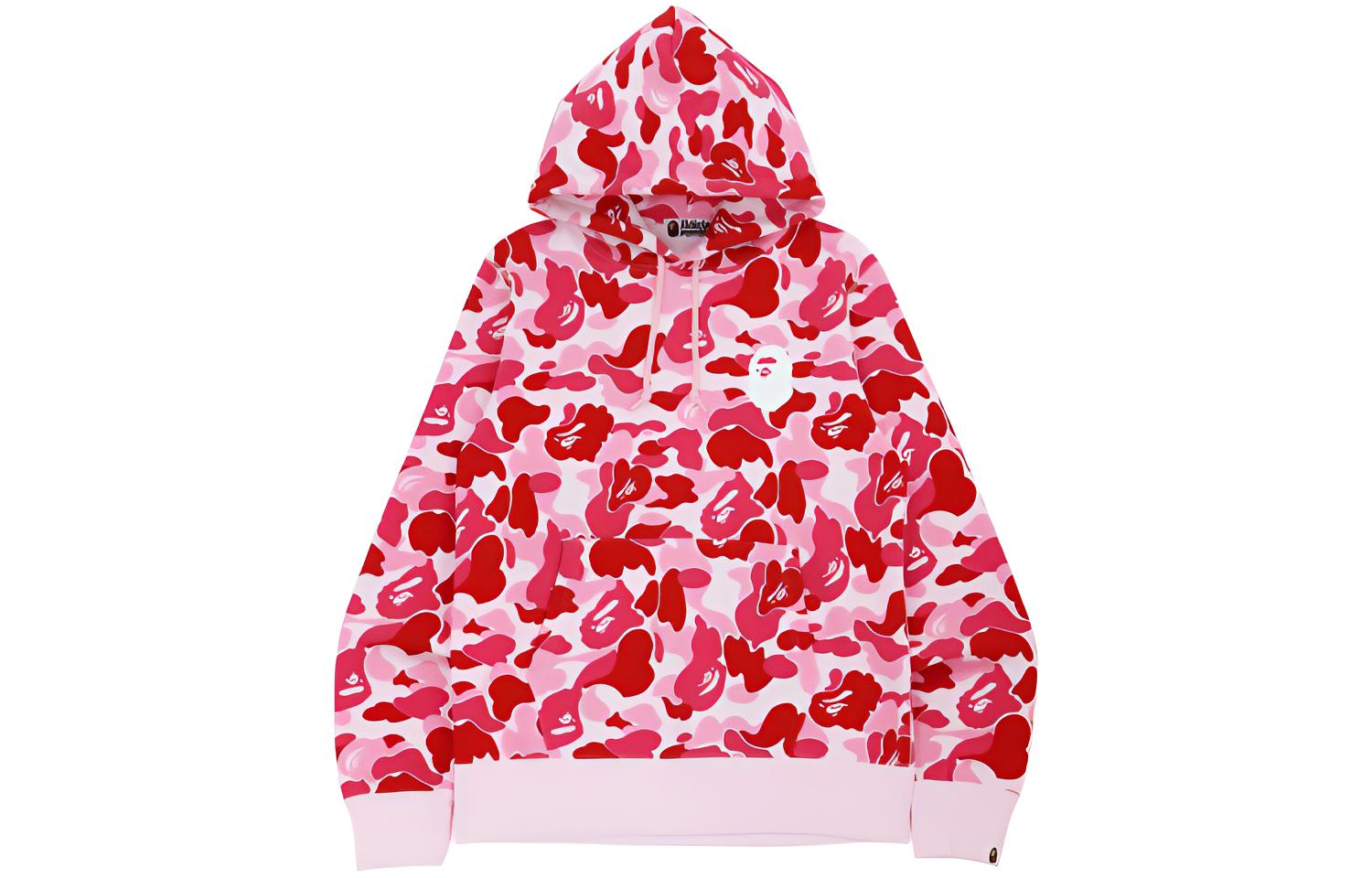 BAPE Loose Fit Camo Pattern Hoodie Long Sleeve 1H80-114-010