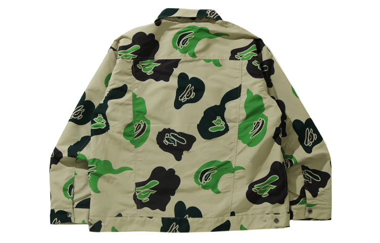 BAPE Loose Fit Camouflage All-Over Print Jacket for Men. 1H30-140-015 圖 3