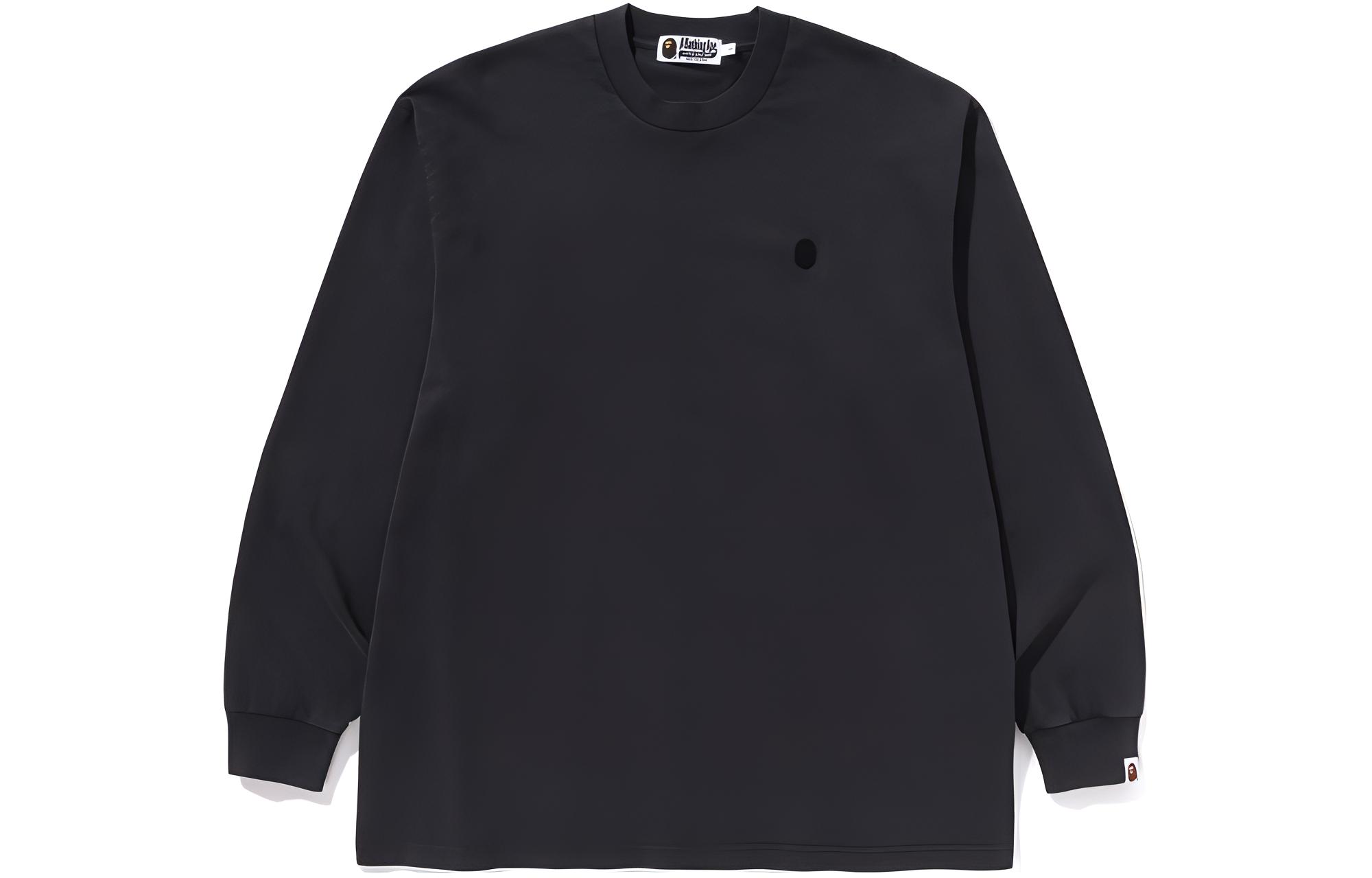 BAPE Loose Fit Crewneck Long Sleeve Sweatshirt 1K30-111-304