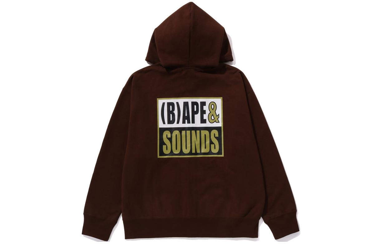 BAPE Loose Fit Logo Zip-Up Hoodie Jacket 1J80-115-002 圖 3