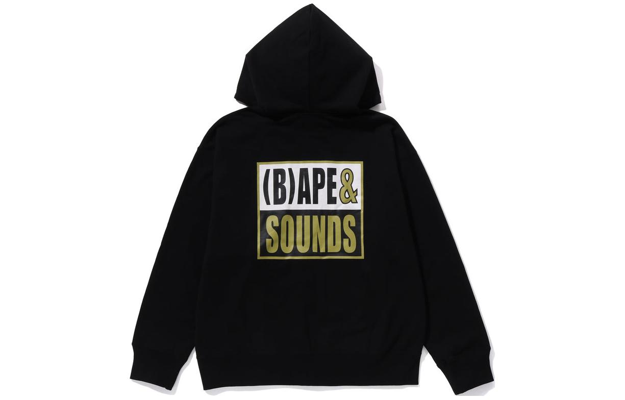 BAPE Loose Fit Logo Zip-Up Hoodie Jacket 1J80-115-002 圖 5