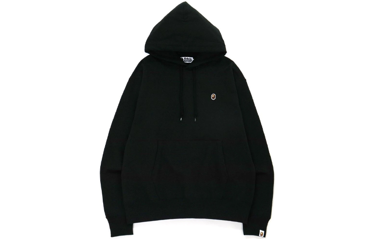 BAPE Loose Fit Sweatshirt with Front Embroidered Logo 1H70-114-007