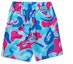 Order BAPE Marble Camo Shorts Blue