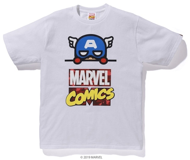 bape-marvel-comic-captain-america-tee-white