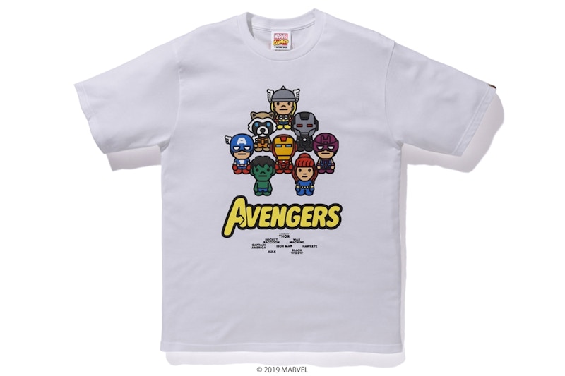 Buy ベイプ マーベル マイロ アベンジャーズ 白T
