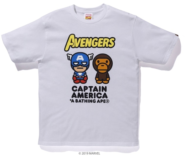 bape-marvel-milo-captain-america-tee-white