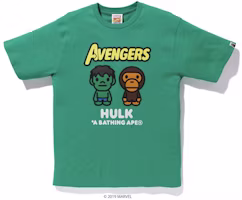 Bape Marvel Milo The Hulk Tee Green Bape Marvel Milo The Hulk Tee Green