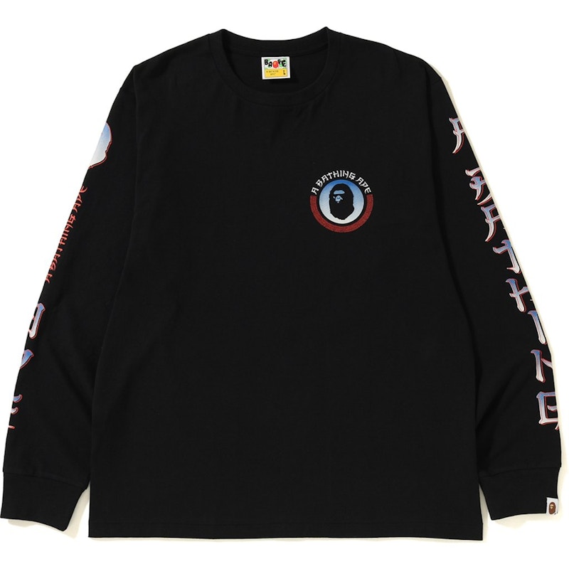 Bape Master LS Tee Black