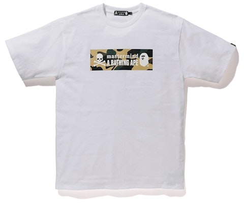 BAPE® x mastermind JAPAN カモロゴTシャツ (白黄)
Buy BAPE® x mastermind JAPAN カモロゴTシャツ (白黄)