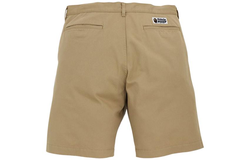 BAPE Men’s Solid Color Ape Head Embroidered Shorts 0ZXSPM153007H 圖 3