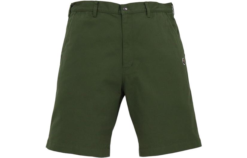 BAPE Men’s Solid Color Ape Head Embroidered Shorts 0ZXSPM153007H 圖 4