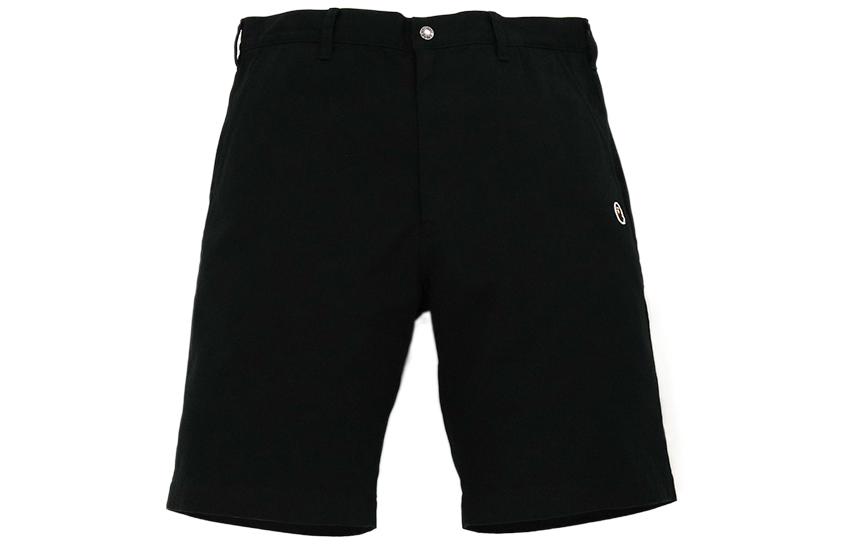 BAPE Men’s Solid Color Ape Head Embroidered Shorts 0ZXSPM153007H 圖 6
