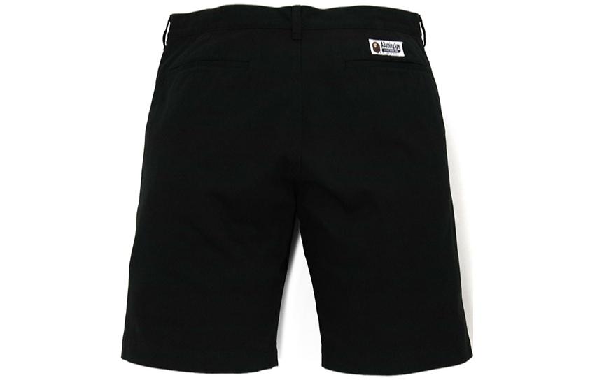 BAPE Men’s Solid Color Ape Head Embroidered Shorts 0ZXSPM153007H 圖 7