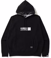 BAPE Military Loose Fit Pullover Hoodie Black BAPE Military Loose Fit Pullover Hoodie Black