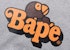BAPE Milo on Bape Relaxed Fit Pullover Hoodie Gray