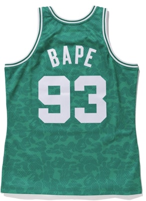 Bape Mitchell & Ness Celtics ABC Basketball Swingman Jersey Green Order Bape Mitchell & Ness Celtics ABC Basketball Swingman Jersey Green
