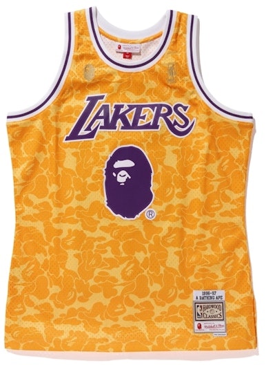 bape-mitchell-and-ness-lakers-abc-basketball-swingman-jersey-yellow
