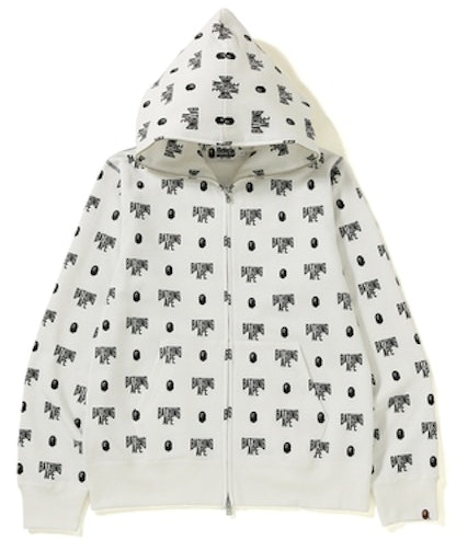 bape-monogram-full-zip-hoodie-white