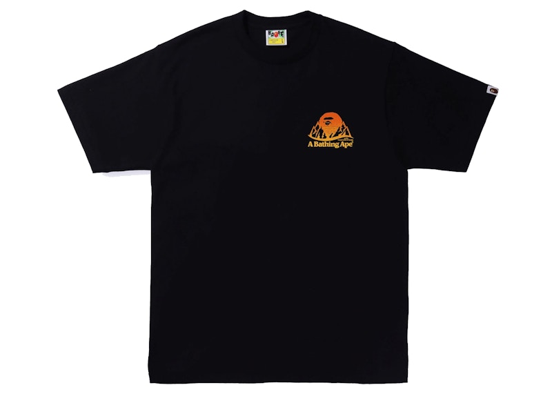 BAPE Mountain Tee Black 圖 2