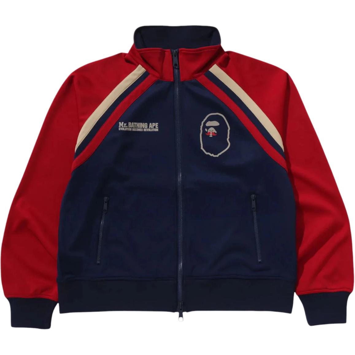 BAPE Multi-Color Casual Sports Letter Jacket Unisex 7L30-140-308