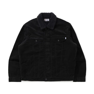 BAPE Multi-Pocket Letter Embroidered Long Sleeve Jacket 0ZXJKM141003F