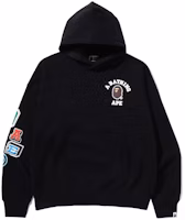 BAPE Multi Fonts Loose Fit Pullover Hoodie 'Black' BAPE Multi Fonts Loose Fit Pullover Hoodie 'Black'