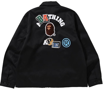 Jaket Zip Fit Santai Huruf Multi BAPE 'Hitam' Buy Jaket Zip Fit Santai Huruf Multi BAPE 'Hitam'