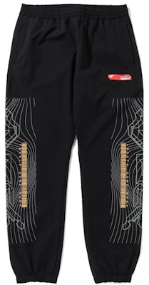 BAPE Multi Graphic Track Pants 'Black' Buy BAPE Multi Graphic Track Pants 'Black'