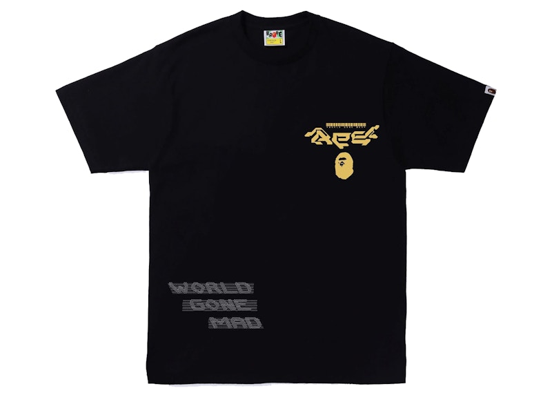 BAPE Multi Logo 1 Tee 'Black'