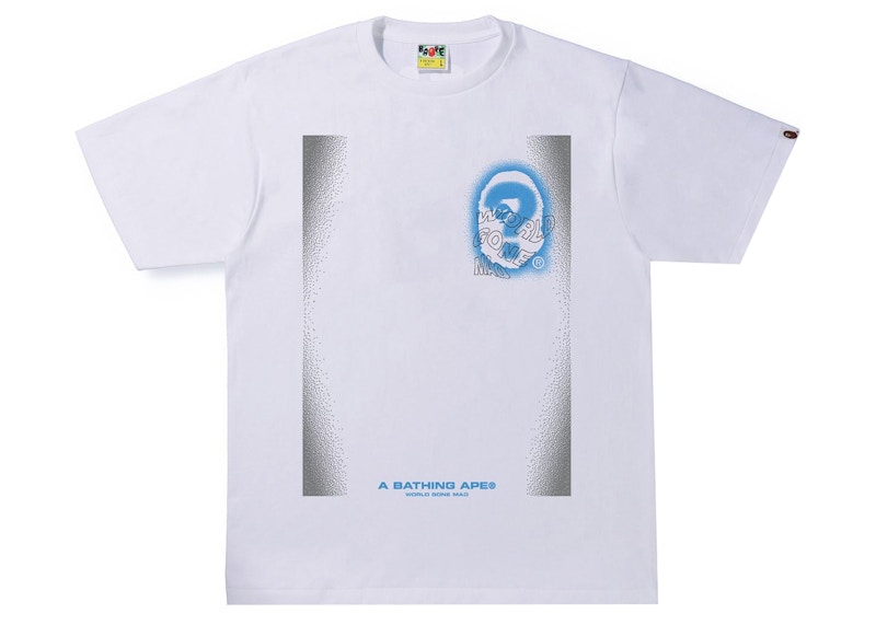 Buy 베이프 멀티 로고 3 티셔츠 '화이트' 
