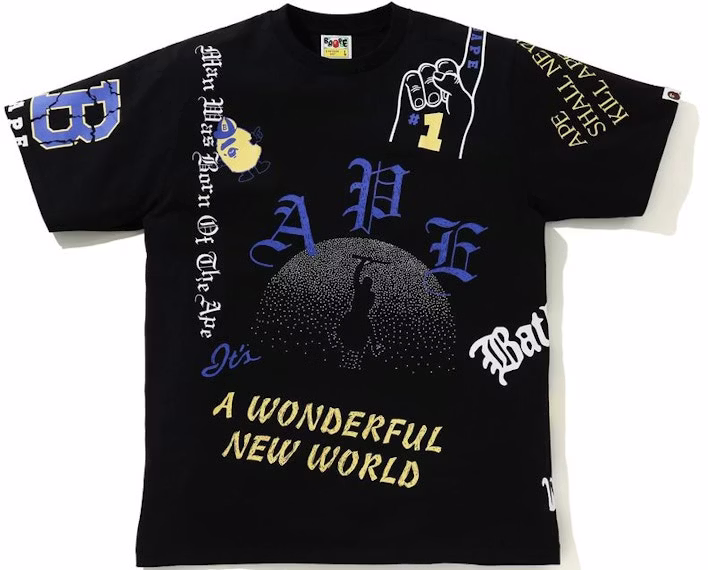 bape-multi-print-tee-black