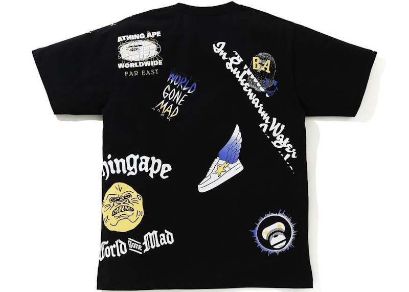 BAPE Multi Print Tee Black 圖 2