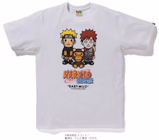 Bape Naruto Milo 7 Tee White Bape Naruto Milo 7 Tee White
