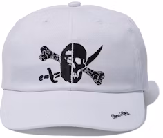BAPE NEIGHBORHOOD Ape & Skull Cap White BAPE NEIGHBORHOOD Ape & Skull Cap White