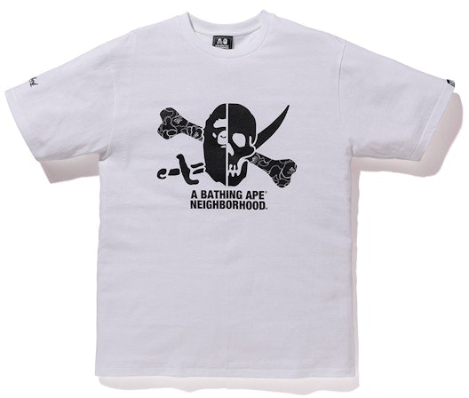 bape-neighborhood-ape-and-skull-tee-white