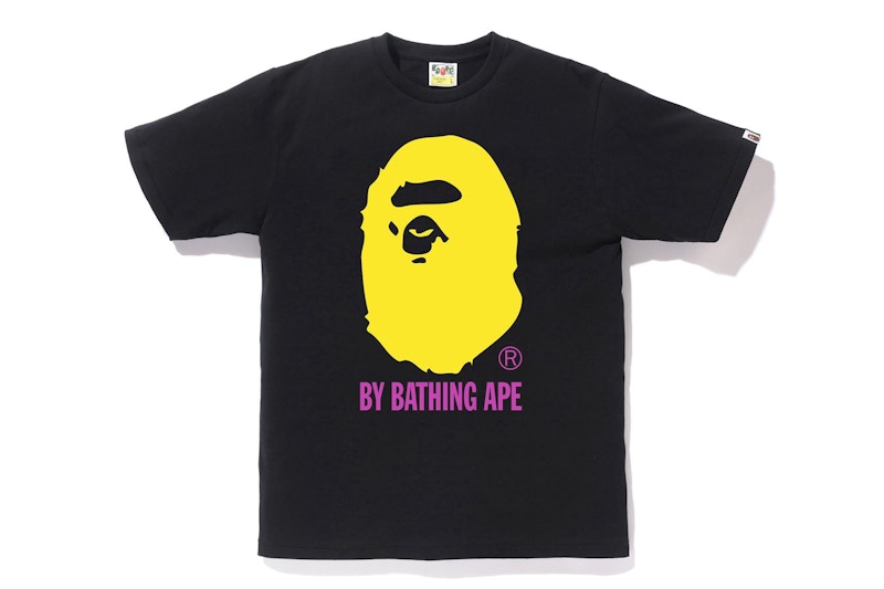 Buy BAPE Neon Kaos Hitam/Kuning dari Bathing Ape