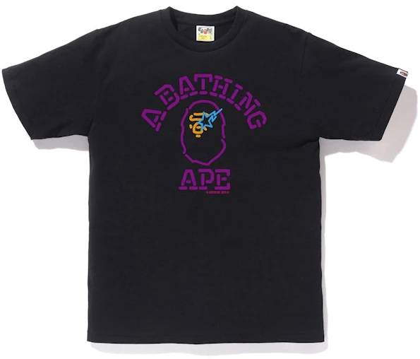 bape-neon-sign-college-tee-black
