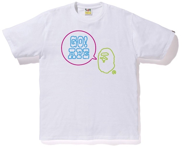 bape-neon-sign-go-ape-tee-white