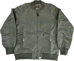 BAPE New Year 2021 Bomber Jacket Olive BAPE New Year 2021 Bomber Jacket Olive