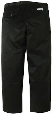 BAPE One Point Loose Fit Chino Pants Black Order BAPE One Point Loose Fit Chino Pants Black