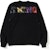 Bape One Point Mix Camo Big Logo Crewneck Black