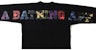 Bape One Point Mix Camo Big Logo Crewneck Black