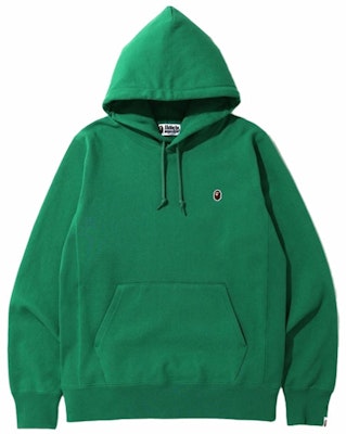 BAPE绿色One Point套头连帽衫 Buy BAPE绿色One Point套头连帽衫