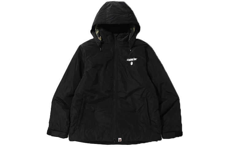 BAPE Padded Jacket with Removable Hood Black 1F80-141-018