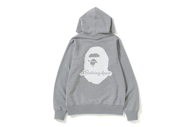 Buy BAPE Patch Hoodie Abu-Abu Pullover