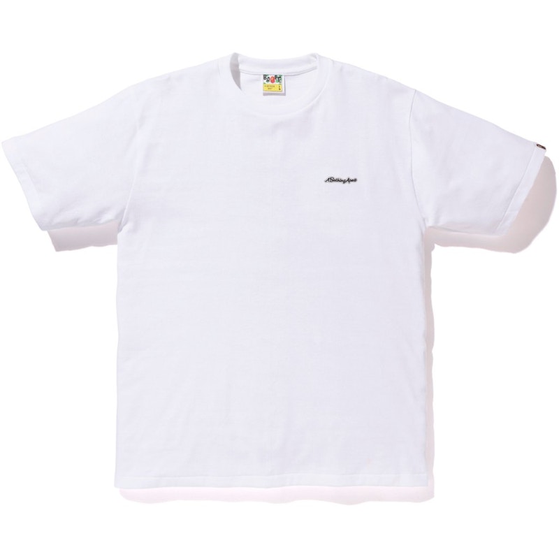 Buy Camiseta Bape Patch Blanca