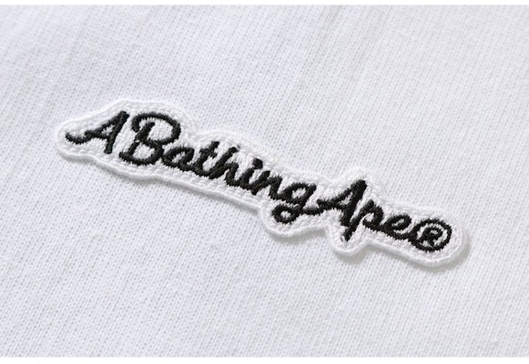 Camiseta Bape Patch Blanca Lookbook Camiseta Bape Patch Blanca