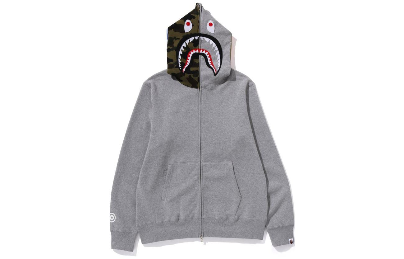 BAPE Patchwork Casual Hooded Jacket 1J80-115-012